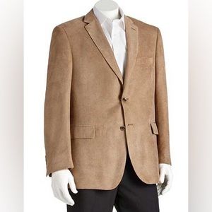 Vintage Microsuede Men’s Blazer